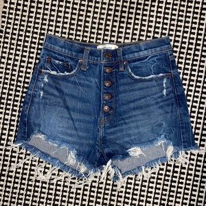 Abercrombie High Rise Mom Shorts